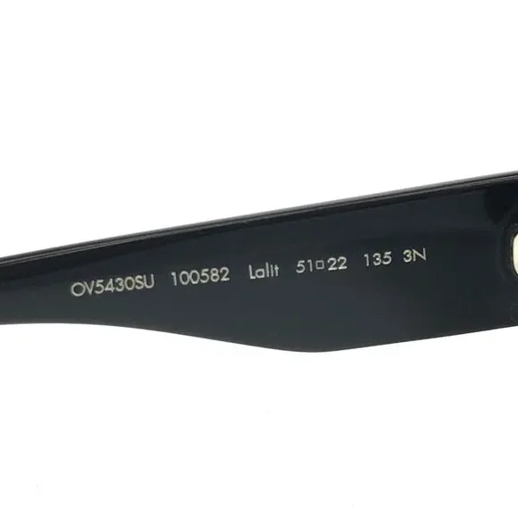 Oliver Peoples Sunglasses OV5430SU 100582 Lalit Polished Black with G-15 Lenses
